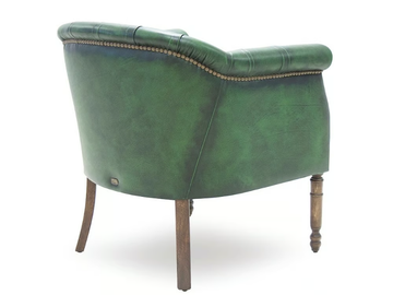 PARIS LOW ORIGINS - Leather easy chair with armrests by Crearte Collections - view 3